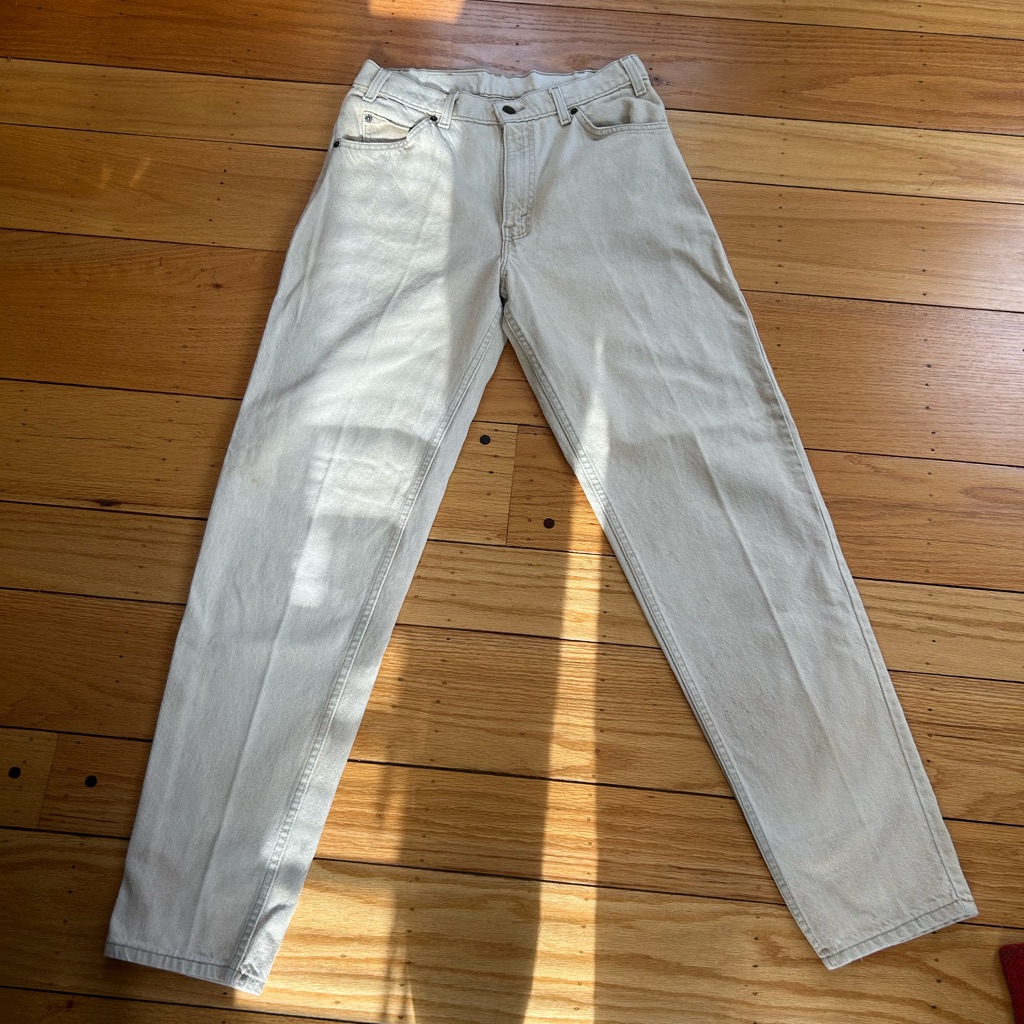 Vtg Levi’s 550 Orange Tabs Tagged 32x34